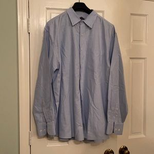 Bill’s Khakis blue button down long sleeve shirt